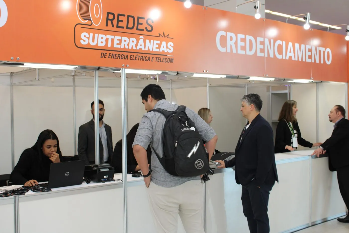 Credenciamento da feira Redes Subterrâneas